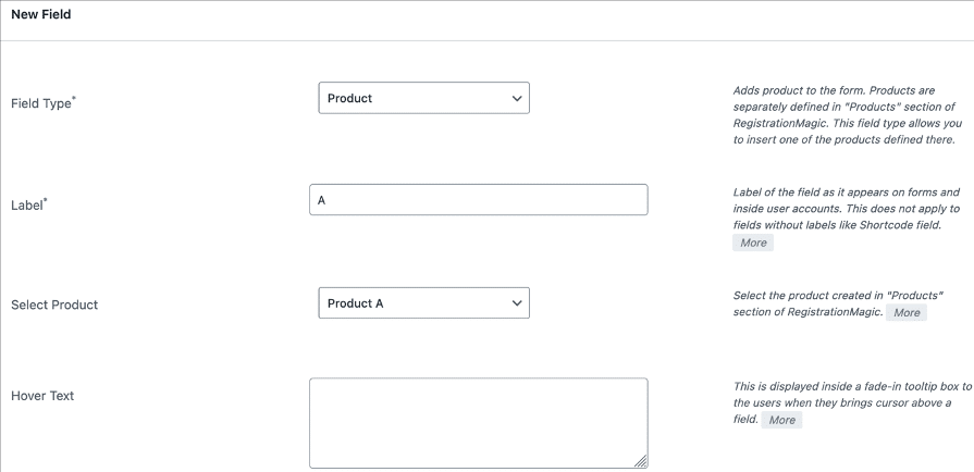 order form WordPress