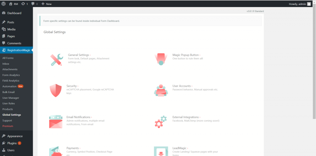 Custom WordPress User Registration Status Settings