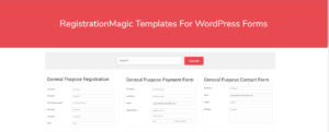 WordPress Registration Page Template