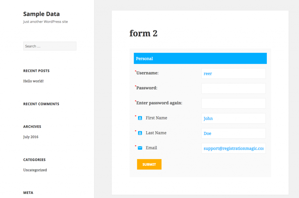 User registration multiple times - 6