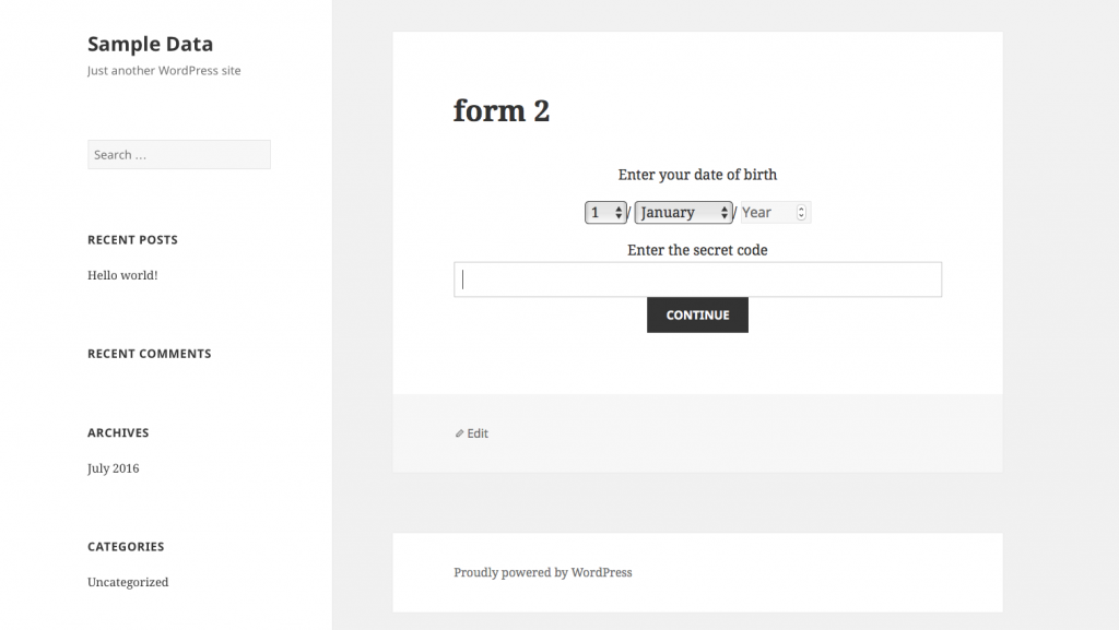 Restrict WordPress Registrations by Age - 8