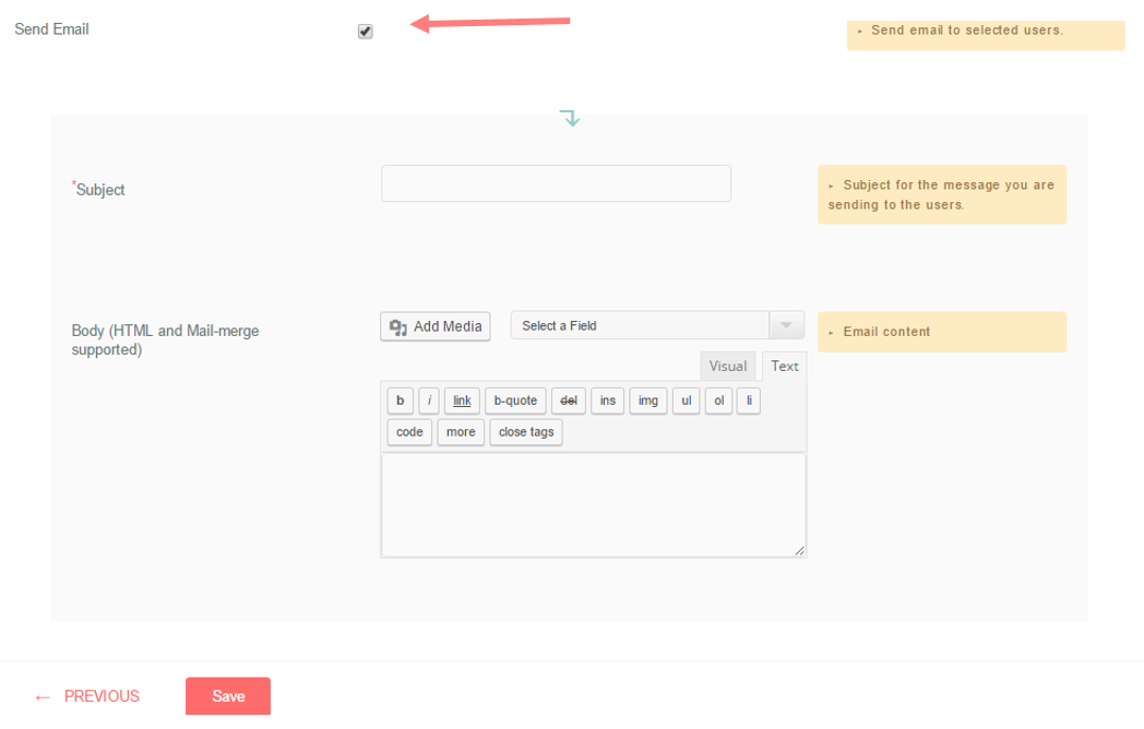 automate wordpress registration form 7