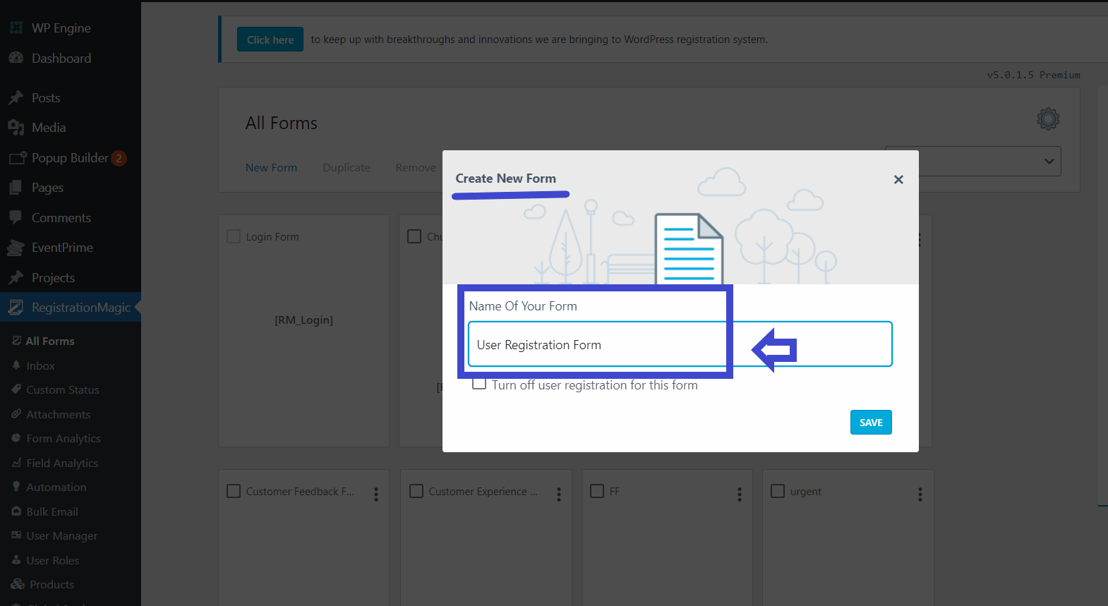 User Registration Form