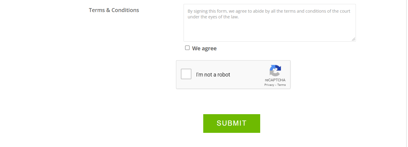 marriage registration form sample