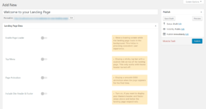 Landing Pages add new