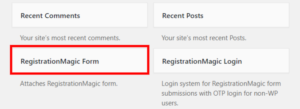 Publish Registration Forms and Display Registered Users form widget