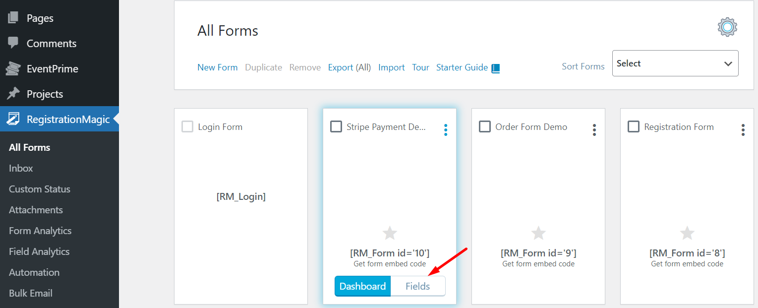 Stripe Payment system